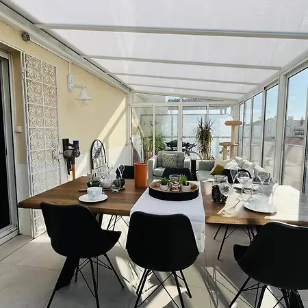Rooftop Garden Apartman Antibes